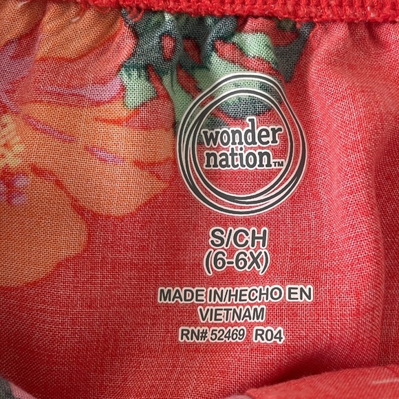 Wonder Nation girls romper - Picture 3 of 8